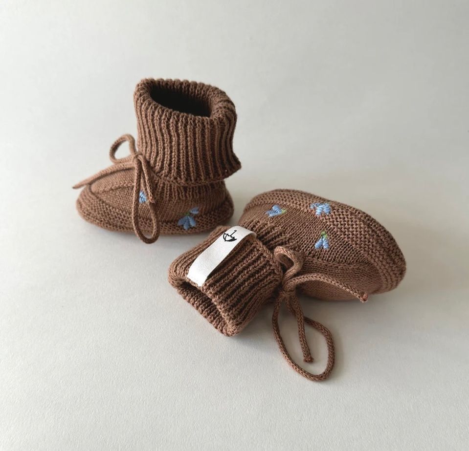 Saga Copenhagen sokjes Althea blueberry on tahin