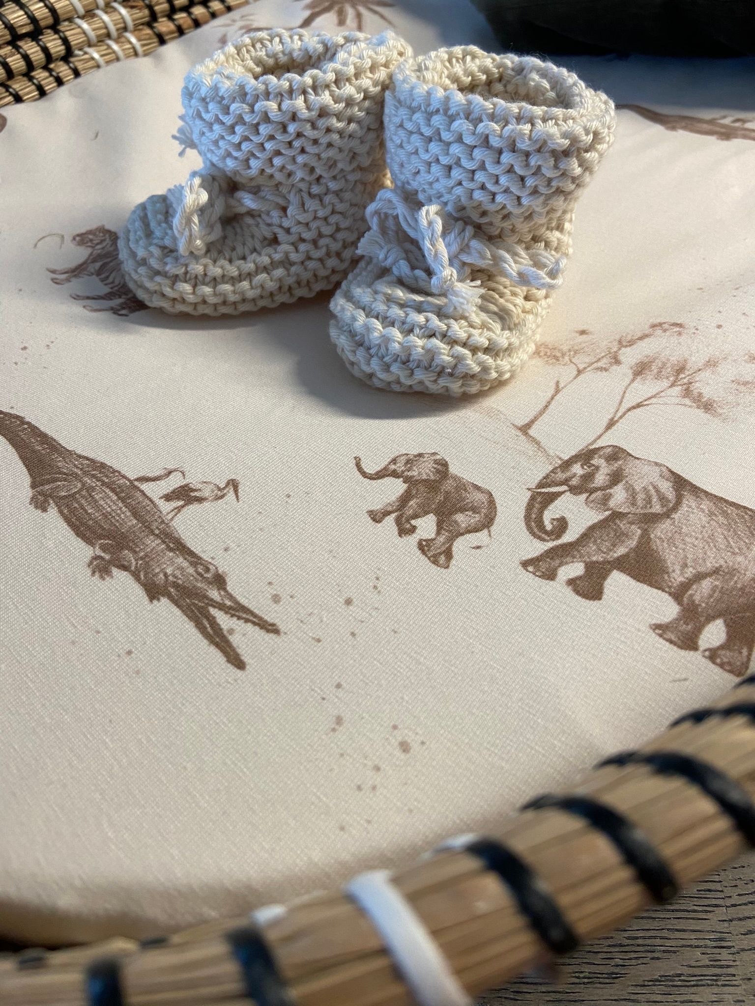 Hoeslaken vintage jungle