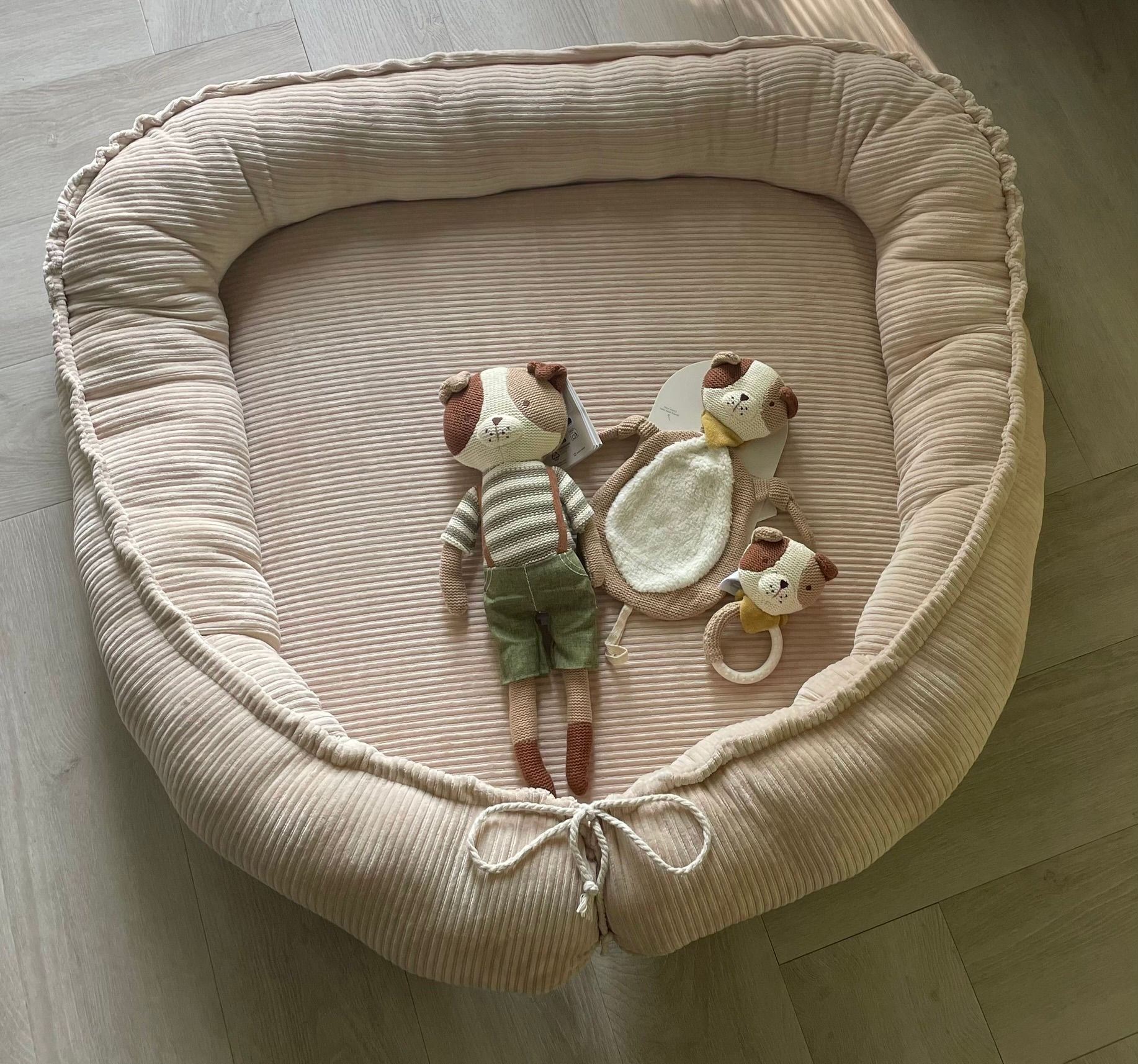 Tweelingbabynestje full rib