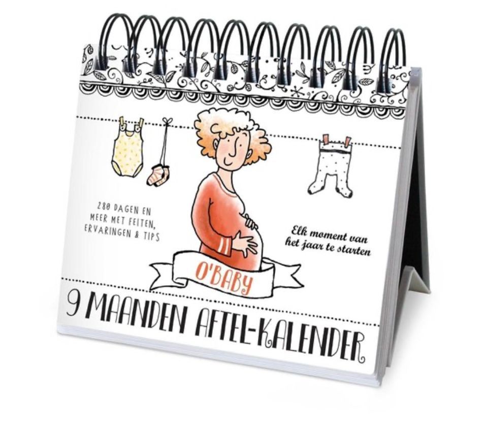 O'Baby 9 maanden aftelkalender