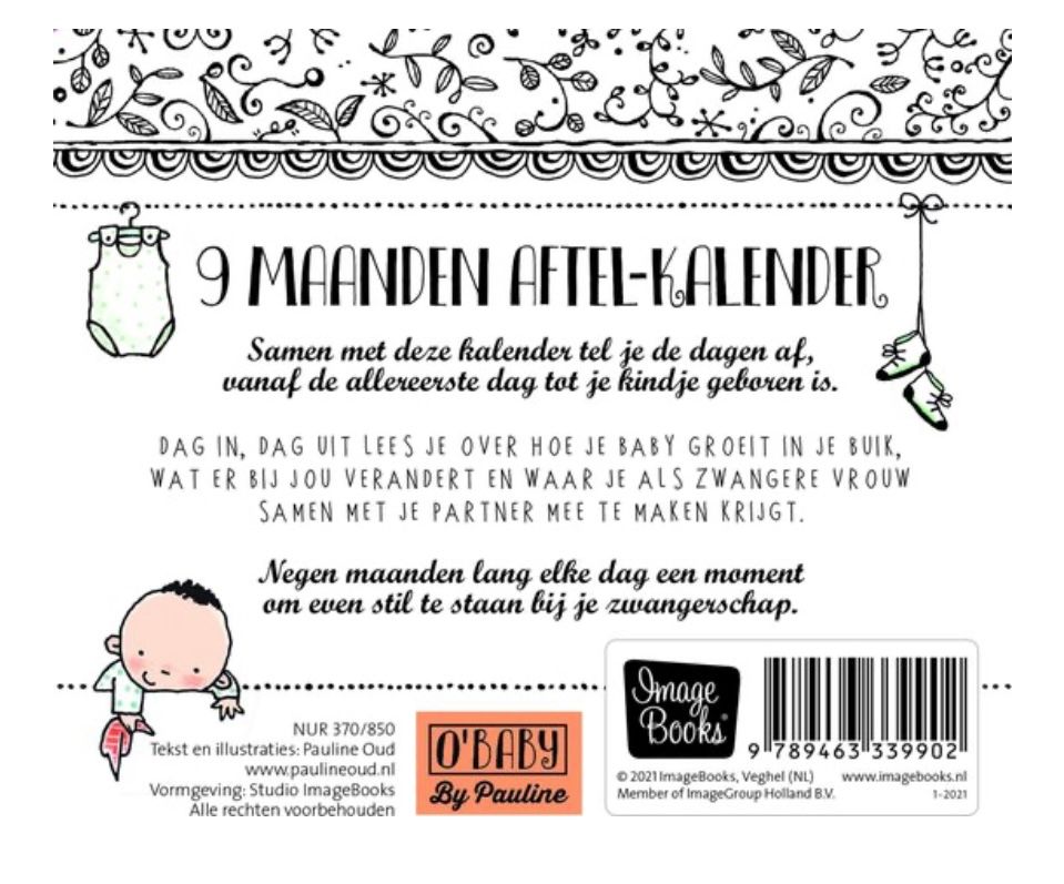 O'Baby Baby's eerste jaar kalender