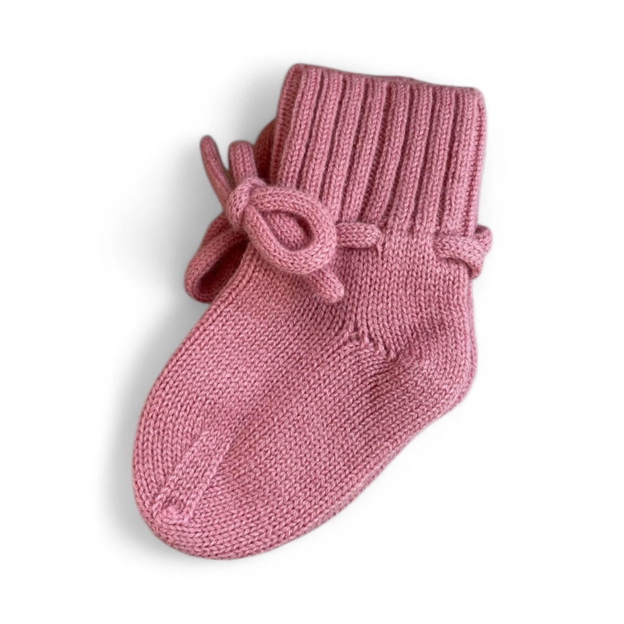 Merino sokjes oud roze