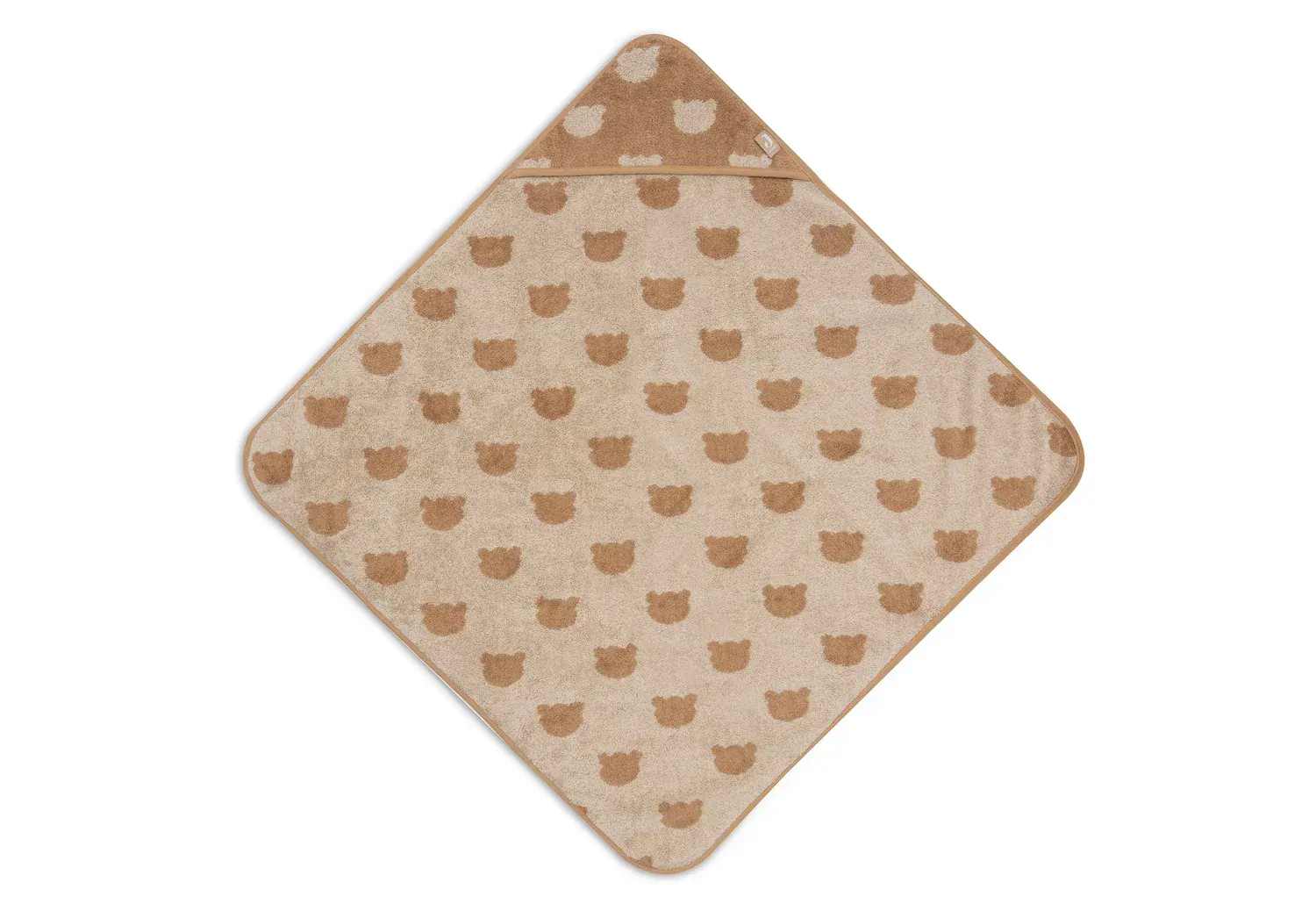 Badcape Badstof Jacquard Teddy Bears- Jollein