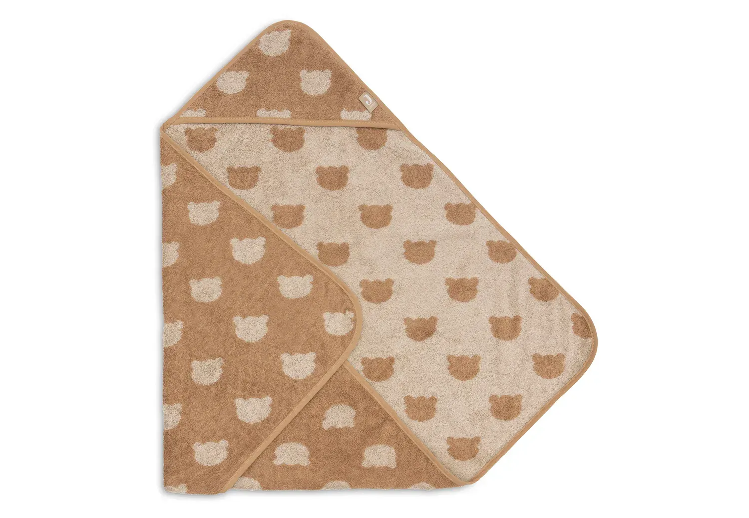 Badcape Badstof Jacquard Teddy Bears- Jollein