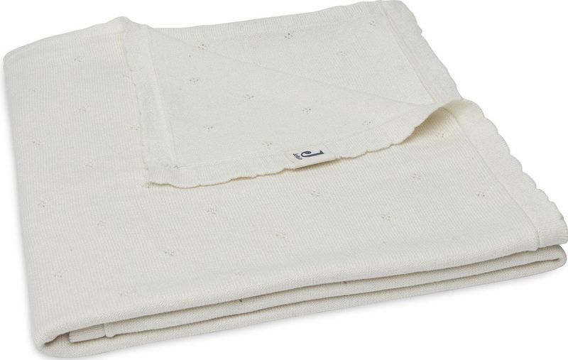 Deken Ledikant Pointelle-Jollein-Ivory