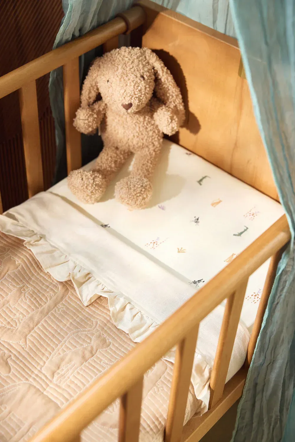 Hoeslaken ledikant Jungle Jambo -Jollein-