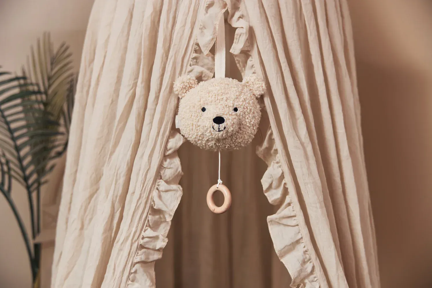 Muziekhanger Teddy Bear naturel - Jollein-