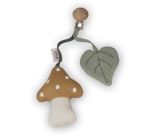 Speenclip paddenstoel -SagaCopenhagen- pram toy