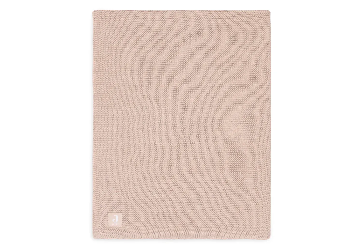 Deken Ledikant Basic Knit-Jollein-wild Rose
