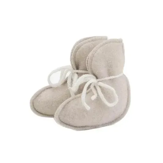 Baby-newborn sokjes/ Merino wol Beige
