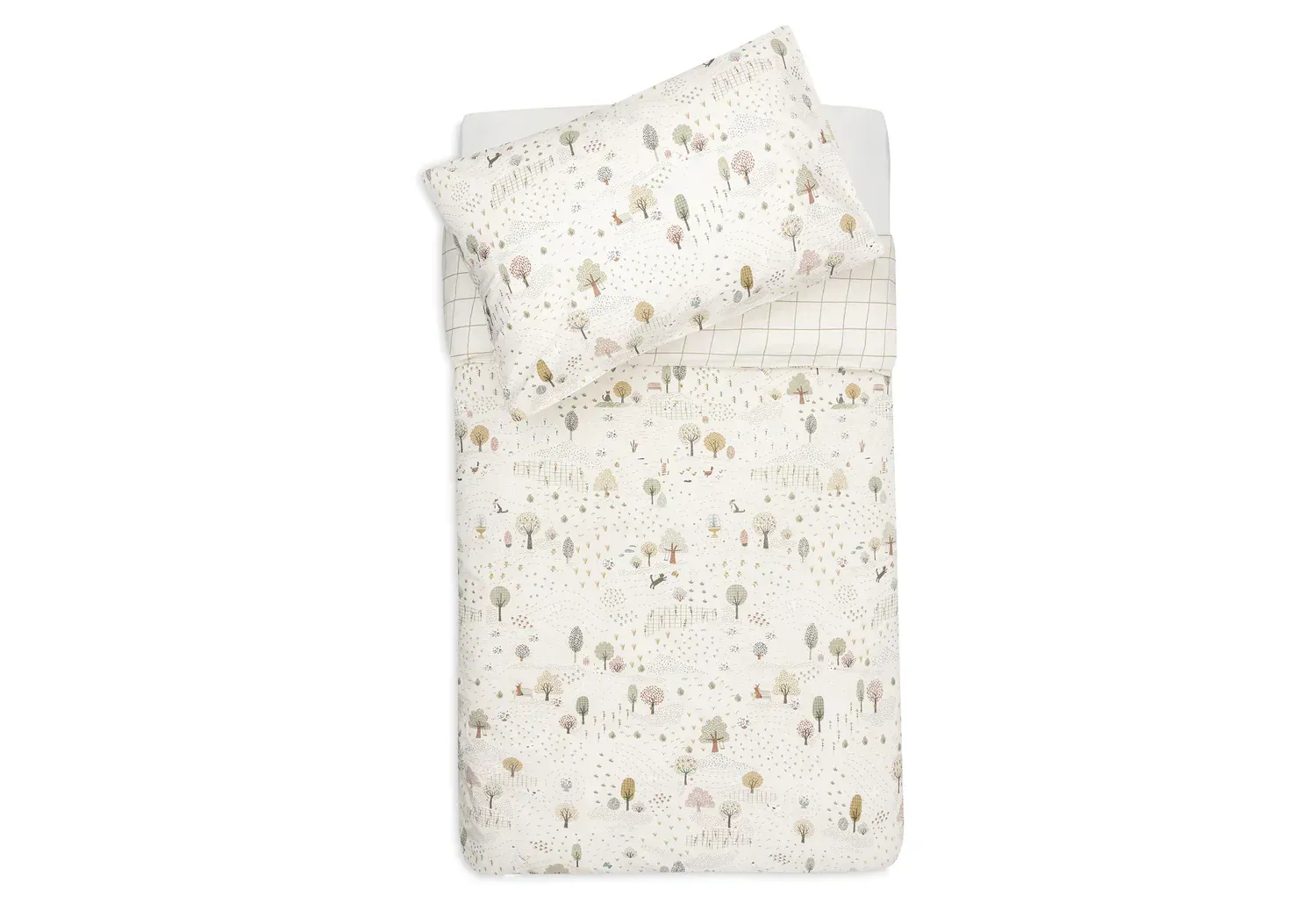 Dekbedovertrek met sloop Tiny Park-Jollein-