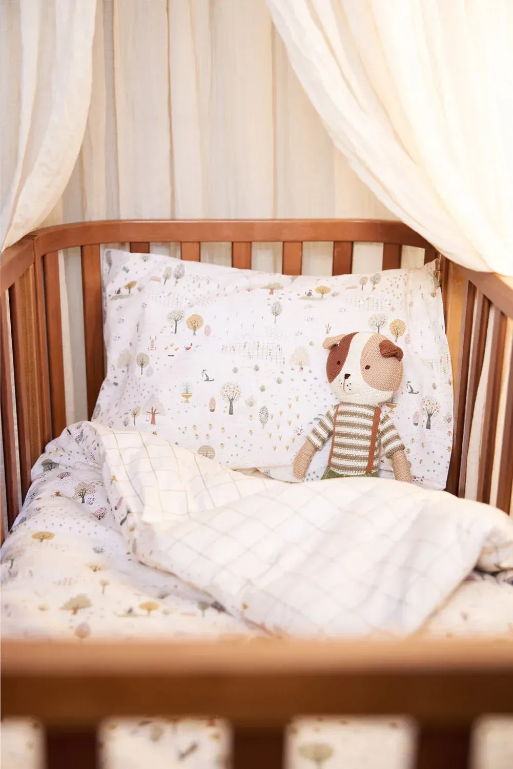 Dekbedovertrek met sloop Tiny Park-Jollein-