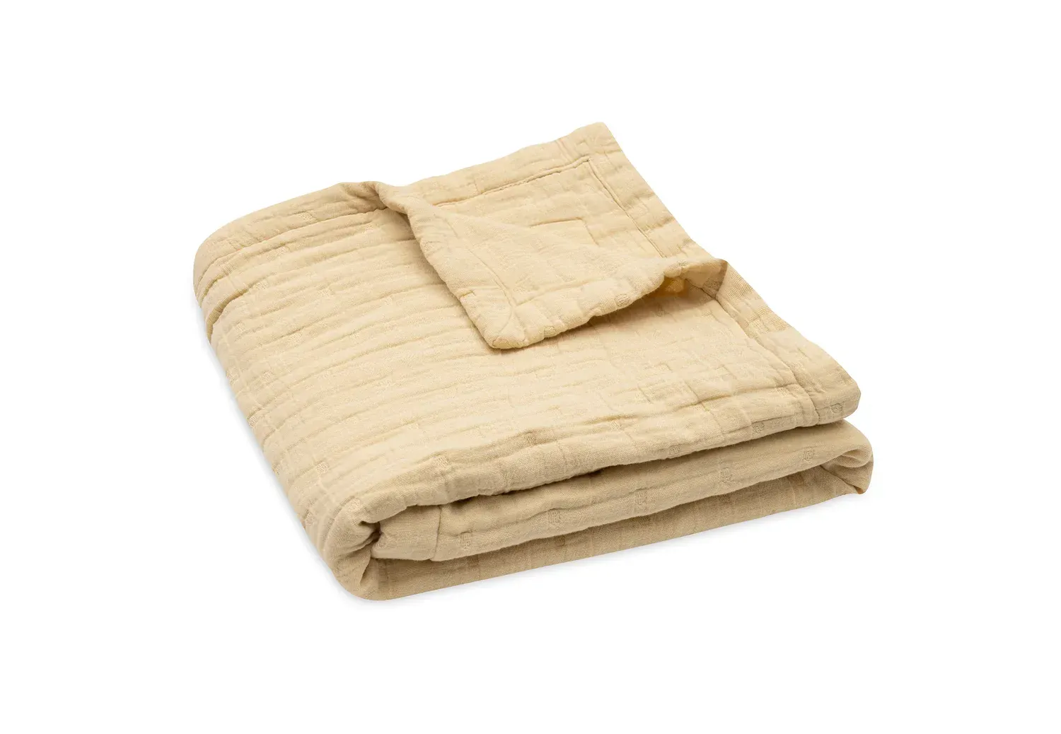 Deken Jacquard Vanilla _ Jollein