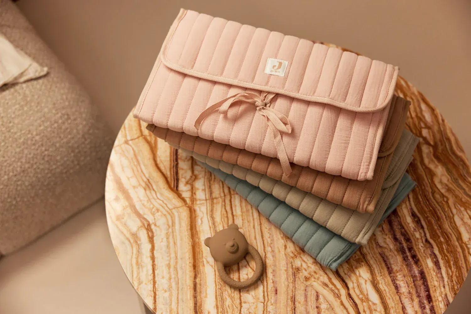 Verschoning matje hydrofiel -Jollein- Biscuit