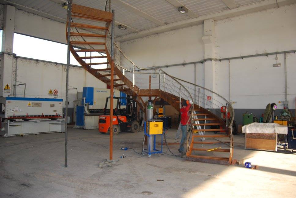 scala in lavorazione