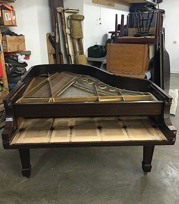 Steinway & Son's Grand Piano restoration  - project in progress