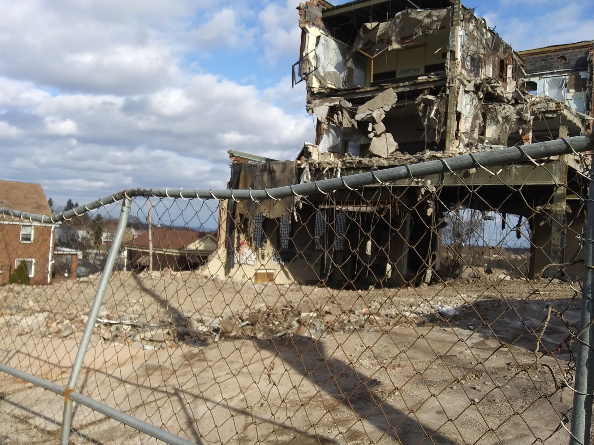 demolition site