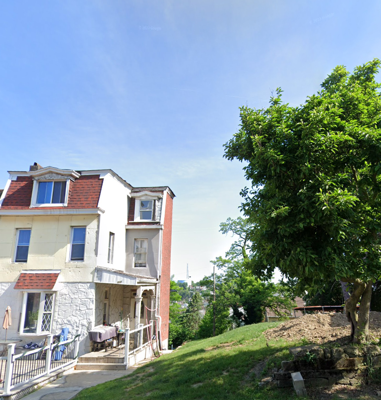 Pittsburgh home after demolition