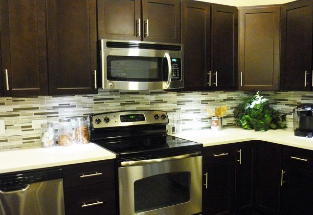 Stone countertops for kitchen downtown Bethune Lofts