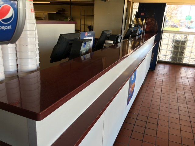 John's Pizza - service counter - all locations in Western New York - 2017