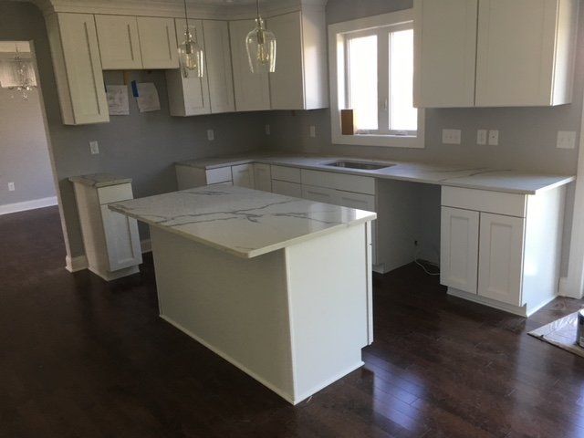 Marble Quartz kitchen countertops in Buffalo, NY