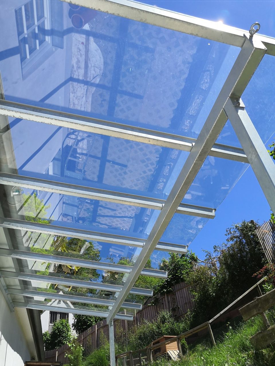 Terrassenüberdachung Stahl Glas Augsburg