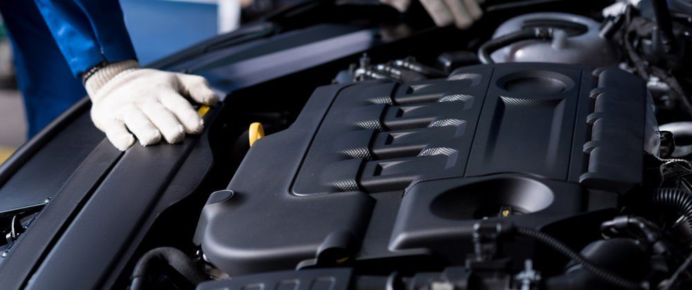 Employee making sure the car is of the highest standard