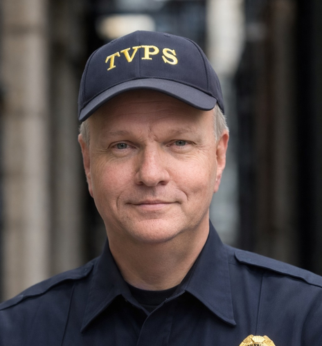 TVPS owner wearing TVPS hat