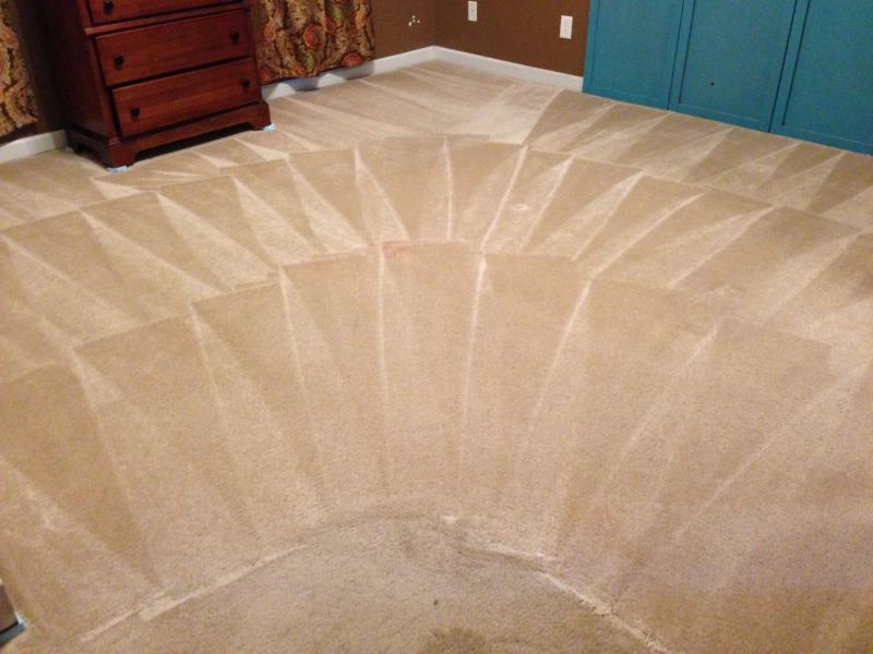 Tan Colored Carpet Flooring — Cordova, TN — Roto Clean