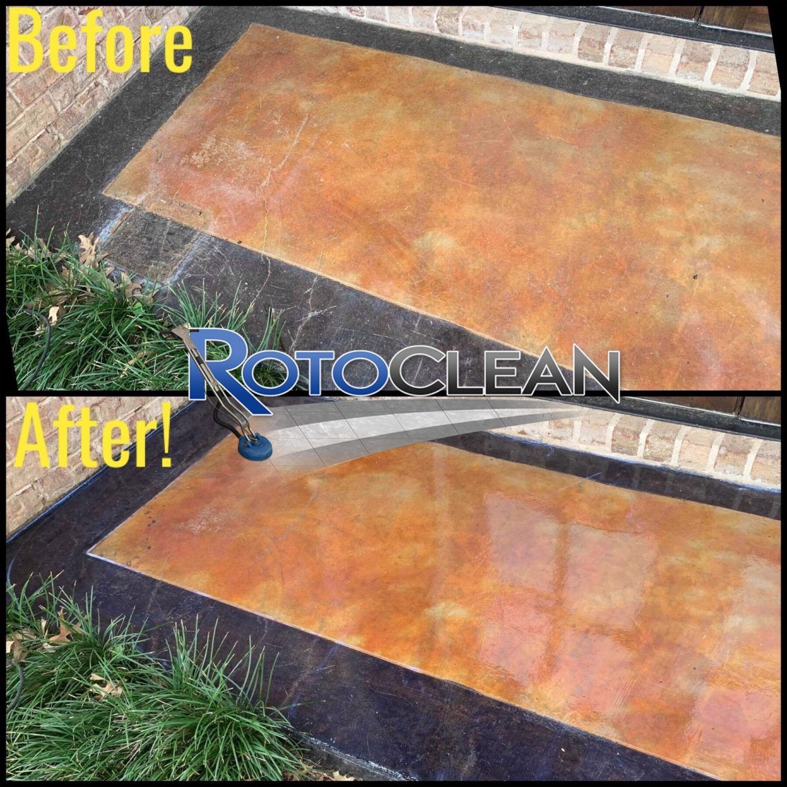Outdoor Concrete Tiles — Cordova, TN — Roto Clean