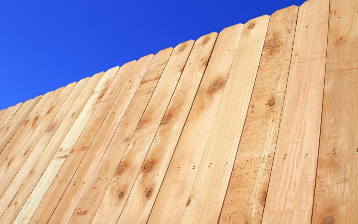 Pinewood fences — Beaumont, TX — A-1 Maida Fence Company