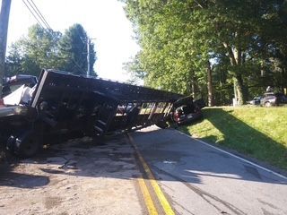 Car is Being Towed by Truck
