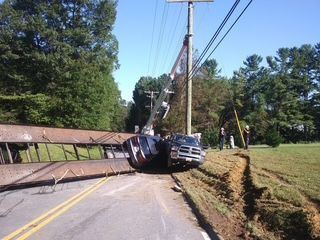 Car is Being Towed by Truck