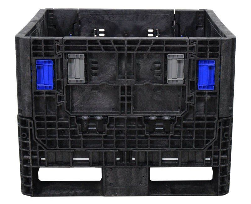 Front of 30x32x25 Collapsible Bulk Container