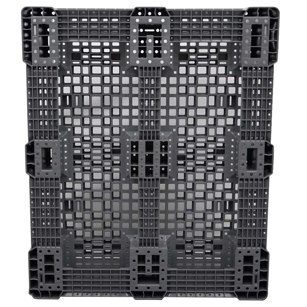 Bottom view 40 x 48 Rackable Plastic Pallet