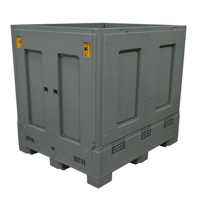 POWERGUARD　LL　グレー　日本直販　1箱 Plastic Gaylords | 40 x 48 x 46 | RPP Containers®