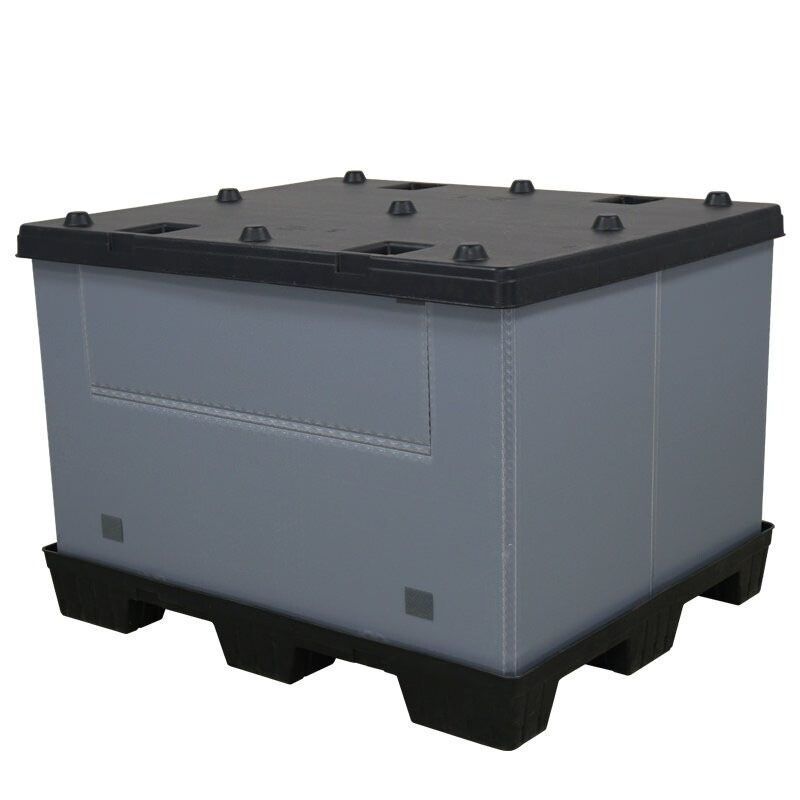 Caja-palet de plástico de 45 x 48 x 34