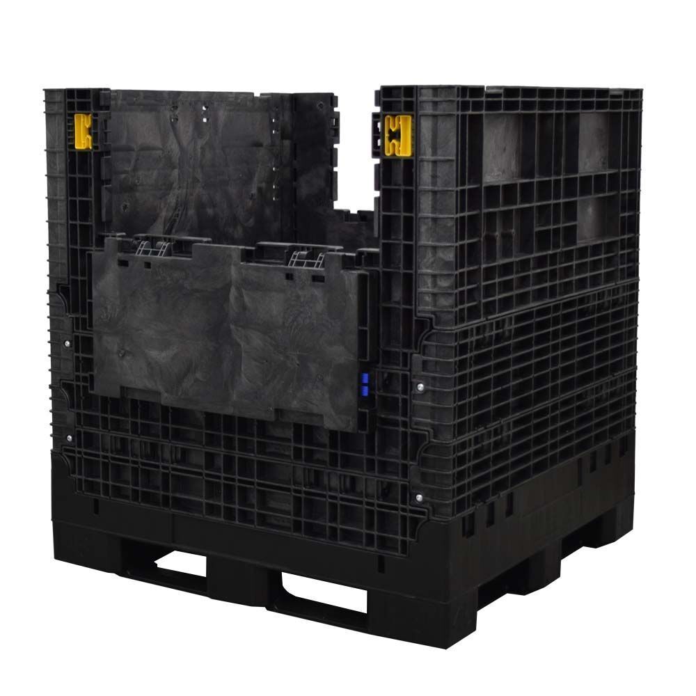 Two drop doors down 45 x 48 x 51 Extra-Duty Bulk Container 