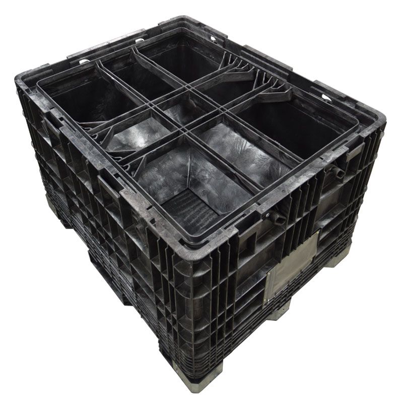 Nested 57x45x65 CenterFlow Hopper Bottom