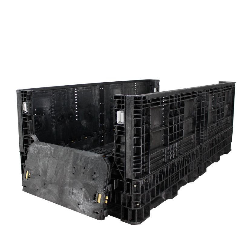 Two drop doors down 90 x 48 x 34 Collapsible Bulk Container