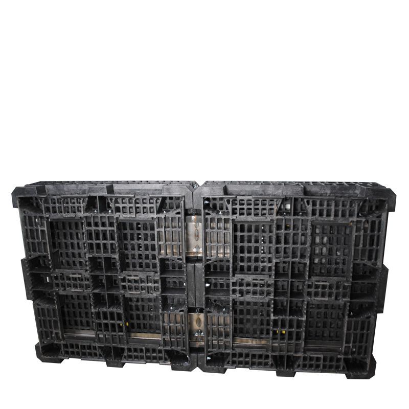 Bottom view 90 x 48 x 34 Collapsible Bulk Container