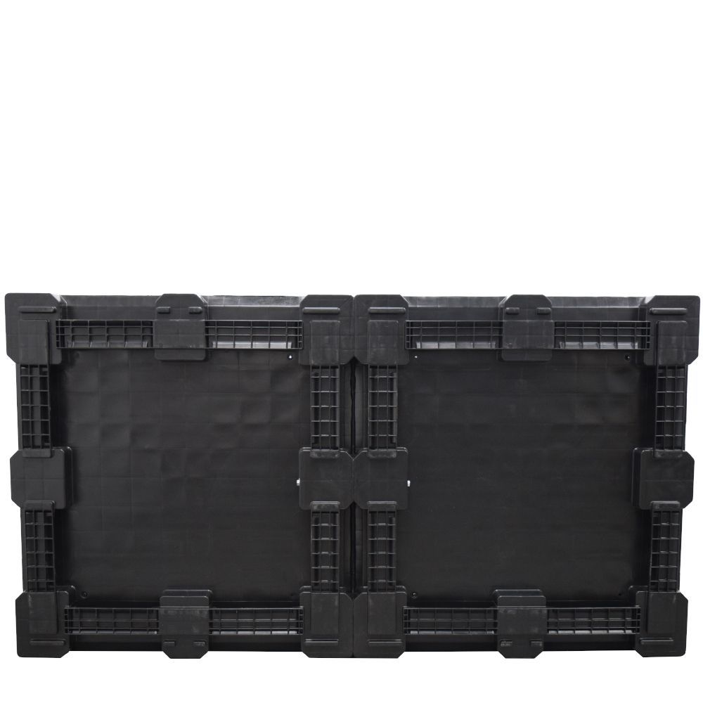 Bottom view 90 x 48 x 25 Medium-Duty Collapsible Bulk Container