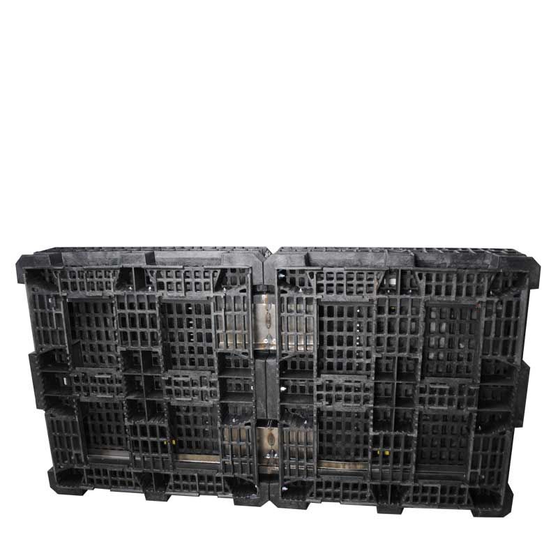 Bottom view 90 x 48 x 42 Collapsible Bulk Container