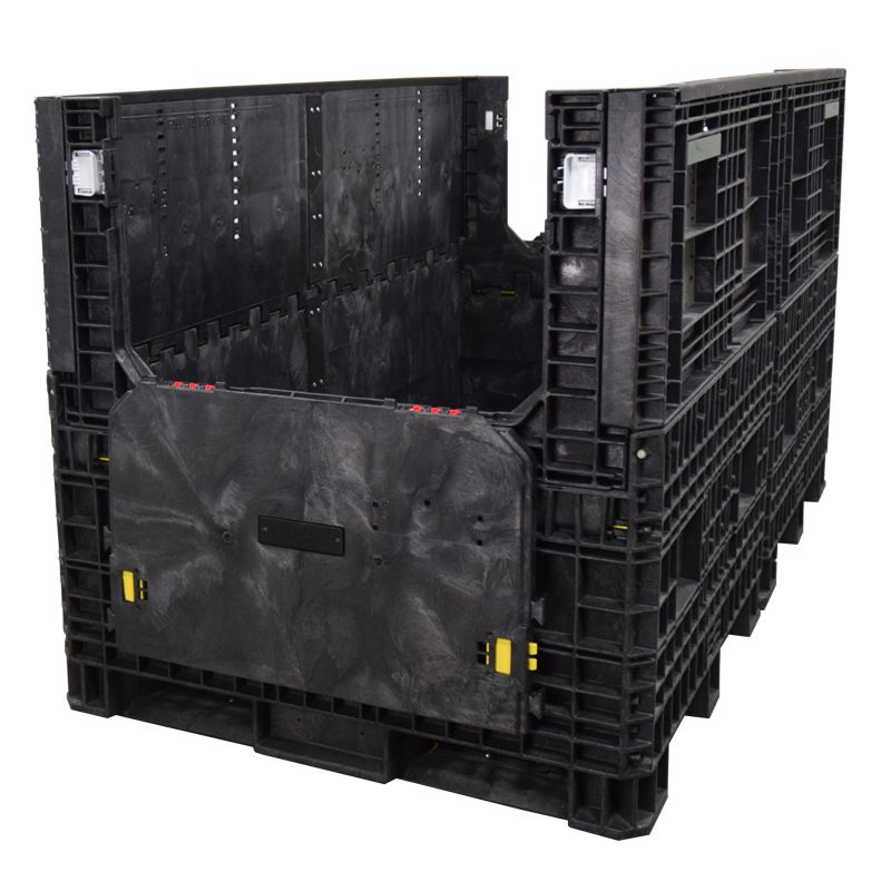 Two drop doors down 90 x 48 x 50 Collapsible Bulk Container