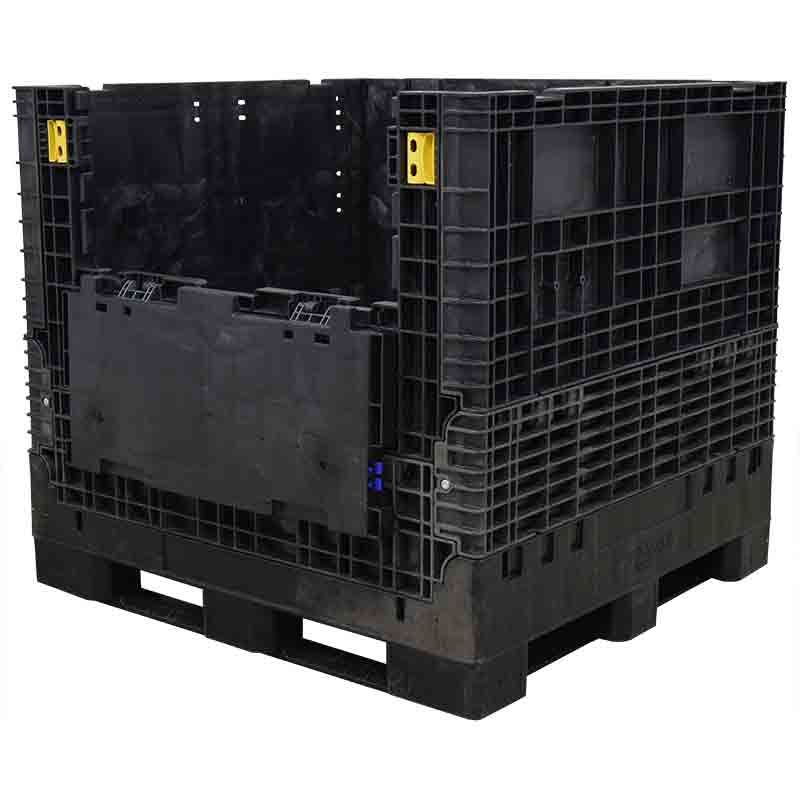 one drop door down 45 x 48 x 44 Extra-Duty Bulk Container 