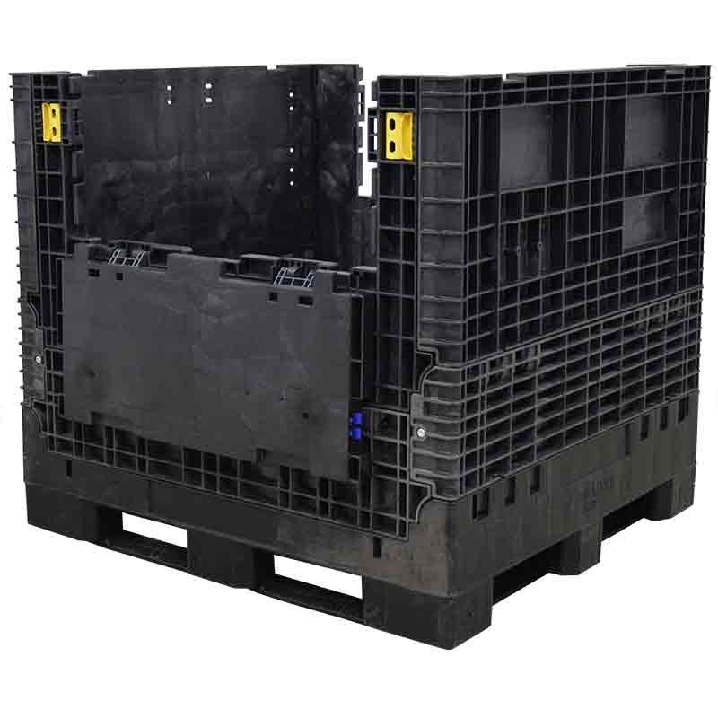 Two drop doors down 45 x 48 x 44 Extra-Duty Bulk Container 