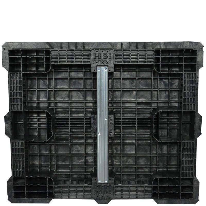 Bottom view 57x48x34 extended length bulk container