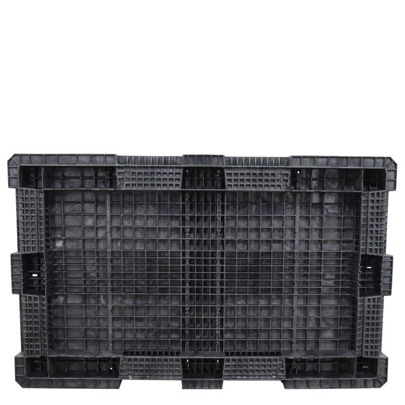 Bottom view 78 x 48 x 34 Collapsible Bulk Container