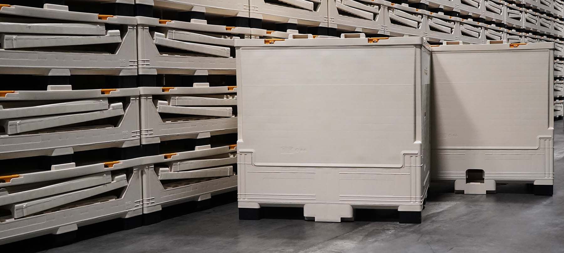 45 x 48 x 48 Reusable Plastic Gaylord