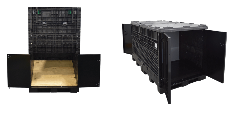 Custom Barn Door Containers for large items